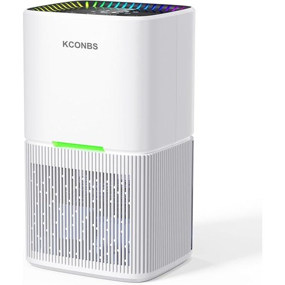 Dehumidifier with LED Light and Auto Shut Off