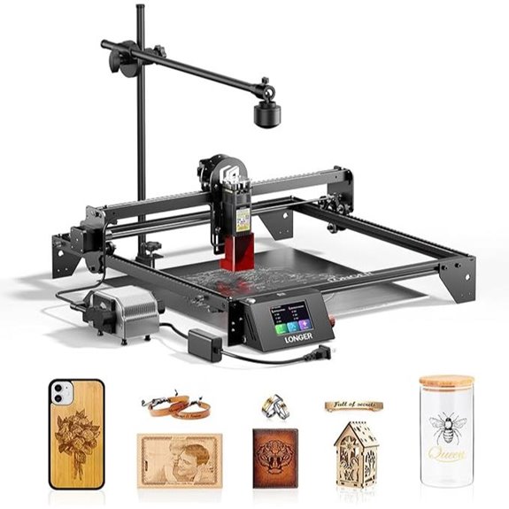 LONGER RAY5 10W Laser Engraver with Auto Positioning