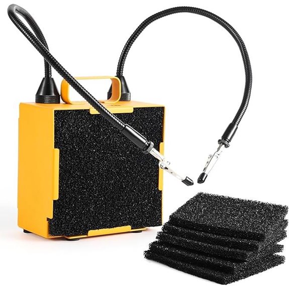 KOTTO Solder Fume Extractor with Magnetic Hands