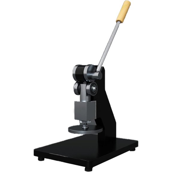 1-ton Manual Die-Cutting Press with Round Plate