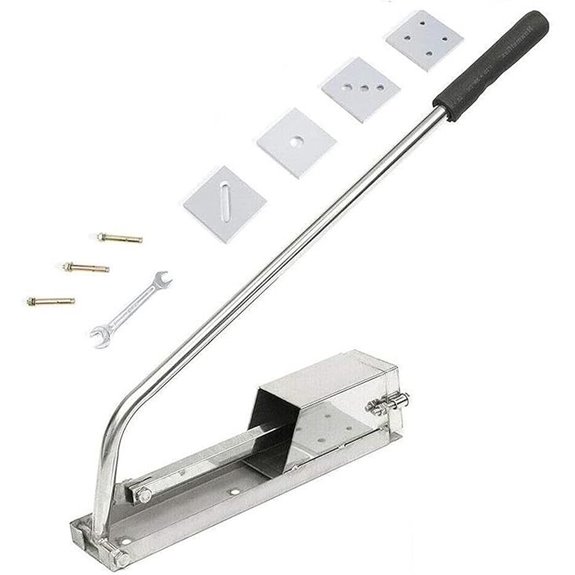 Manual Mud Clay Extruder with Handle and Wall Mount