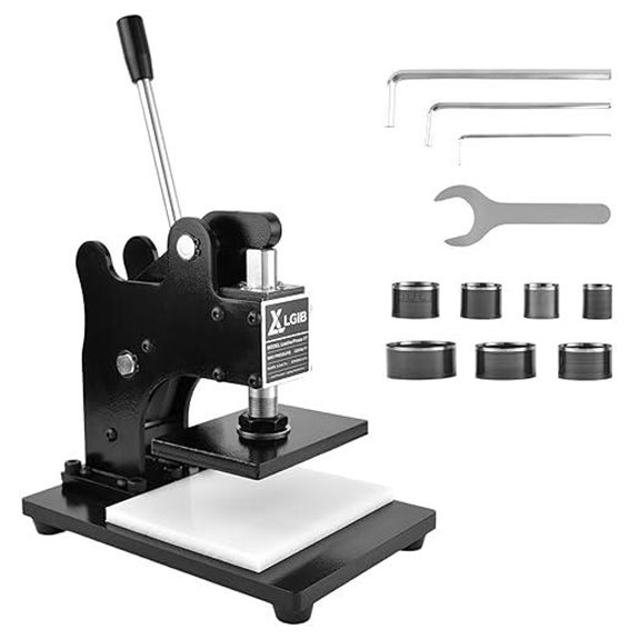 Leather Cutting Machine 1 Ton Manual Die Cutter