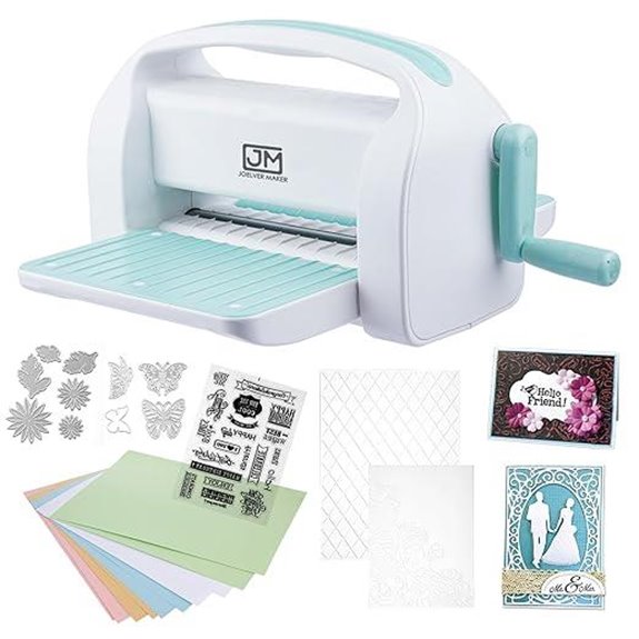 Manual Die Cutting Machine,9 Openning Scrapbooking Machine Starter kit