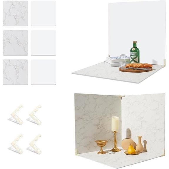 BEIYANG Marble Food Photography Backdrop (3 pcs)