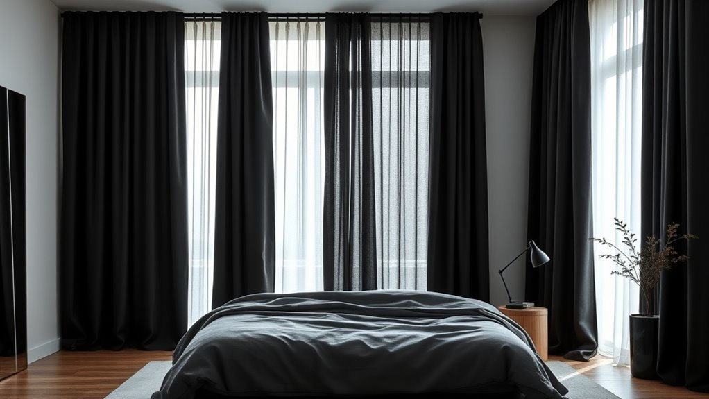 material quality and light blocking