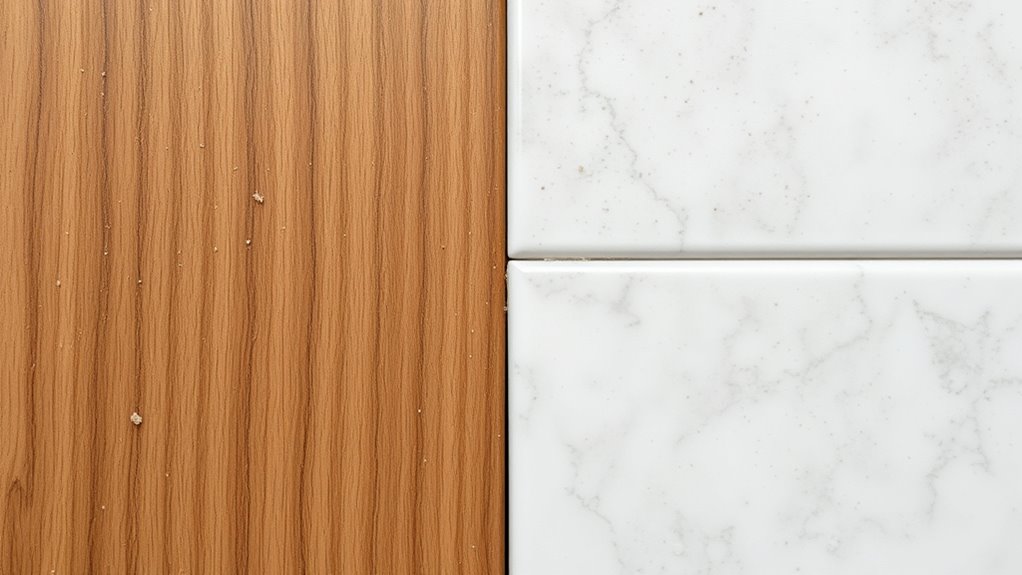 material specific surface preparation