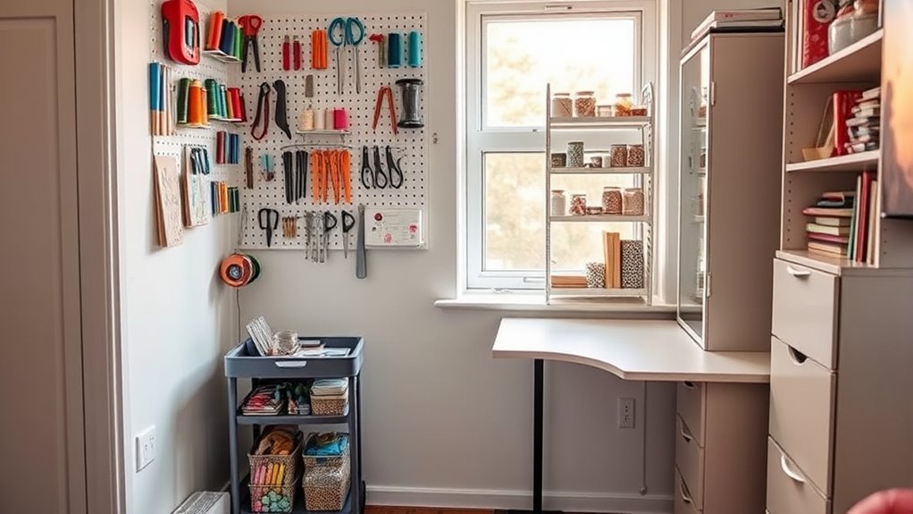 maximize vertical storage space