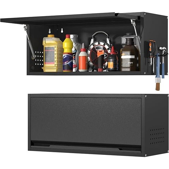 Coolsun Metal Wall Cabinet with Up-Flip Door