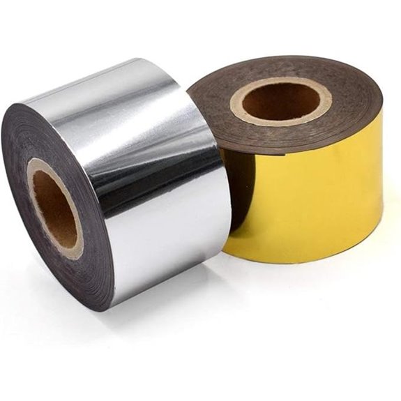 Gold & Silver Hot Stamping Foil for Leather & Crafts