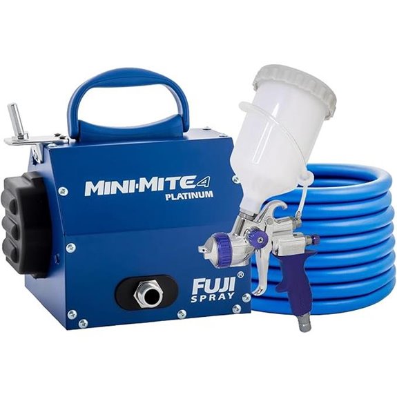 Fuji Spray 2804-T75G Mini-Mite 4 Platinum - T75G Gravity HVLP Spray System