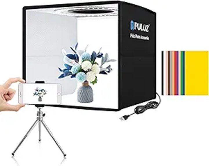 PULUZ Mini Photo Studio Light Box with Backgrounds
