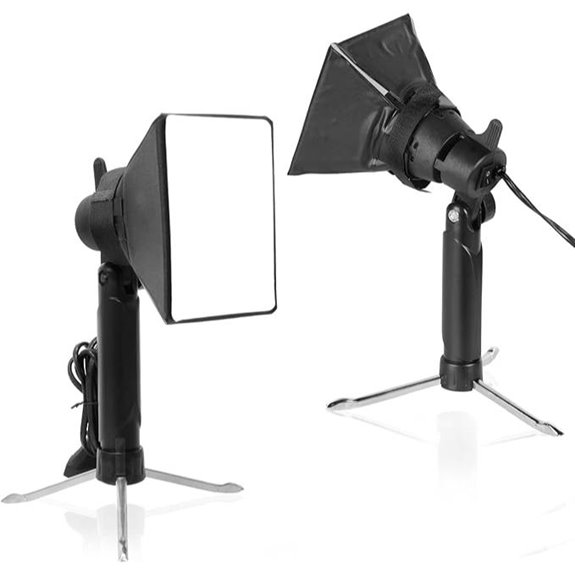 Meking Mini Softbox Lighting Kit for Photography