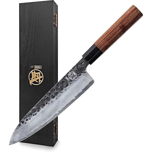 MITSUMOTO SAKARI 8 Gyuto Chef Knife with Rosewood