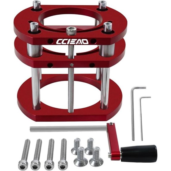 Router Table Lift with Clamping System for 65mm Motors