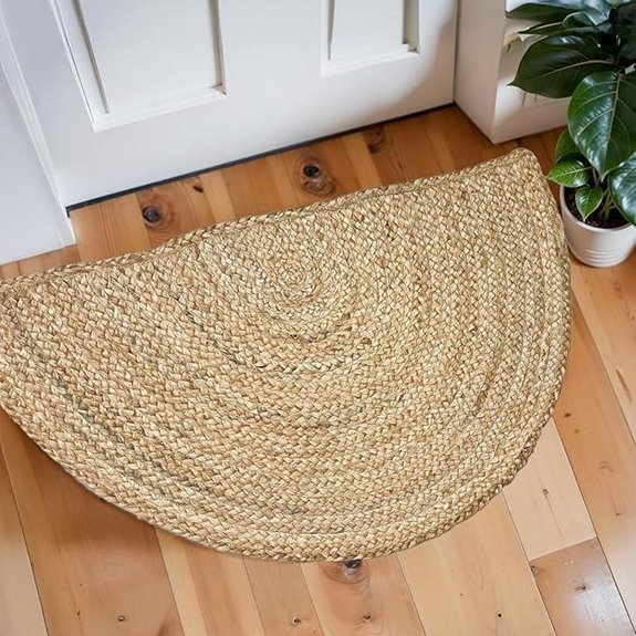 Chardin Home Natural Jute Braided Rug 18x30 Inch