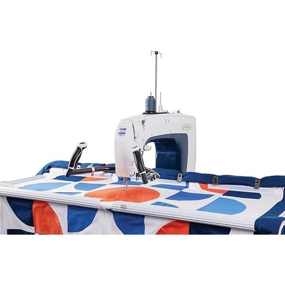 Q'niQue 16X Long Arm Quilting Machine and Cutie Table Top Quilting Frame