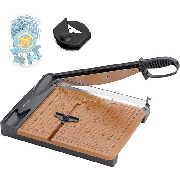 12'' Heavy Duty Wooden Paper Cutter