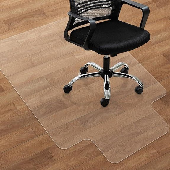 Sharewin Office Chair Mat for Hardwood Floors