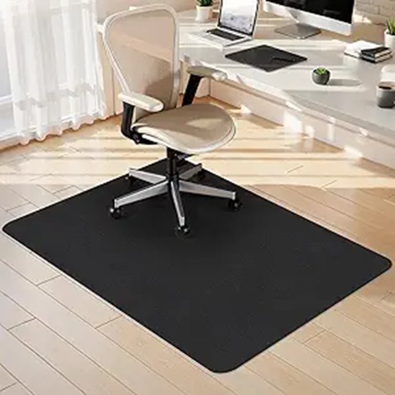 Sycoodeal Office Chair Mat for Hardwood Floors