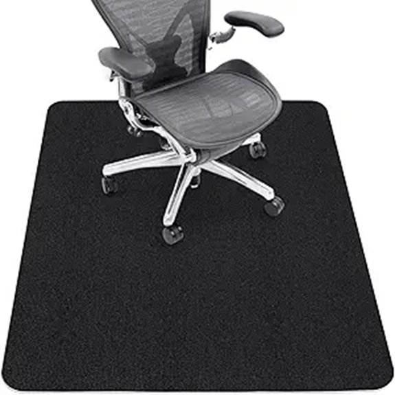 Sycoodeal Office Chair Mat for Hardwood Floor