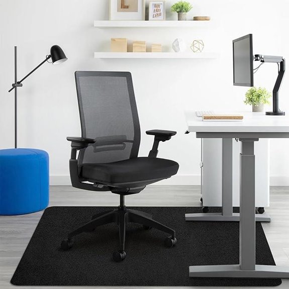 Sharewin Office Chair Mat for Hardwood Floors