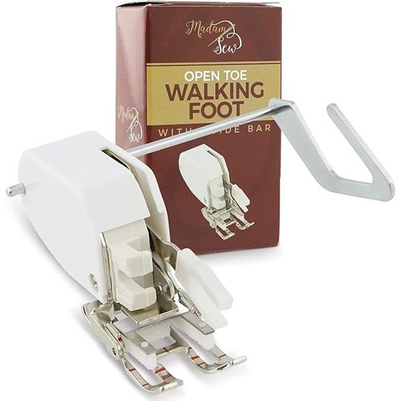 Madam Sew Open Toe Walking Foot for Quilting