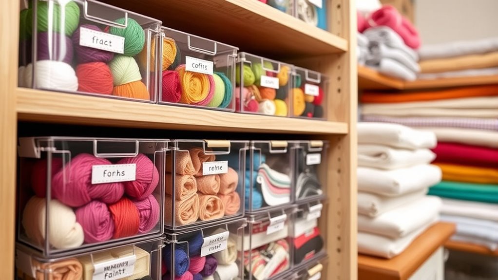 organize supplies for safety