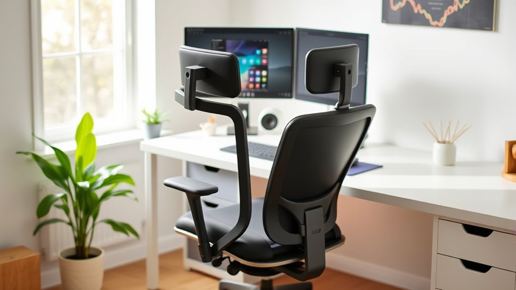 organize workspace for comfort