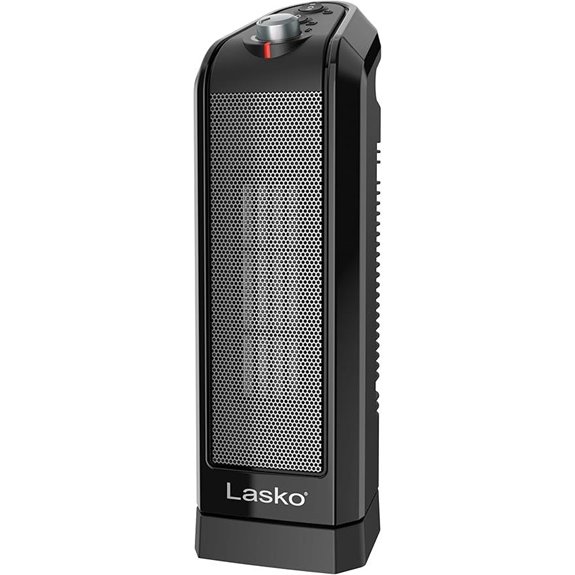 Lasko Oscillating Ceramic Space Heater with Thermostat