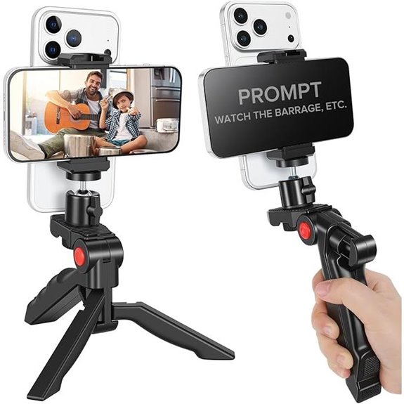 Teleprompter Kit for Phones with Tripod