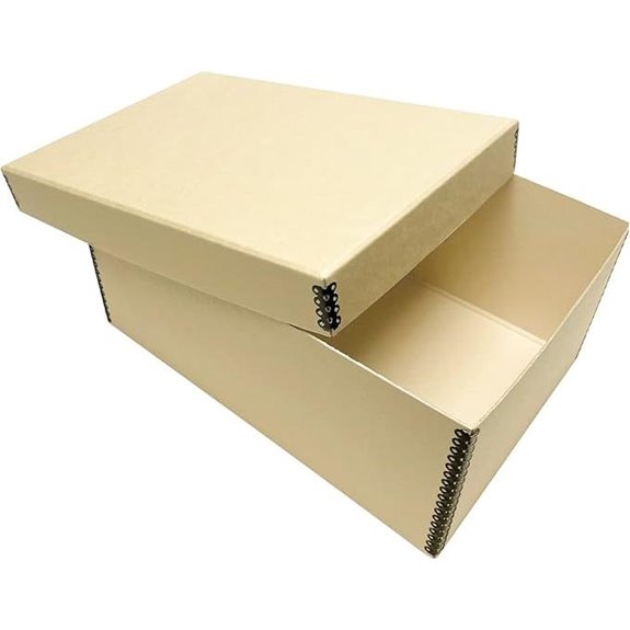 Lineco Photo Storage Box Acid-Free 5x8x12 Inches