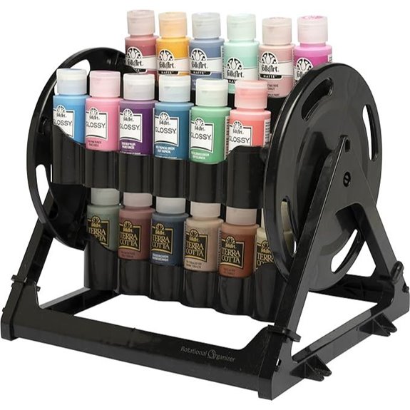 Plaid Acrylic Paint Organizer for 24 Bottles