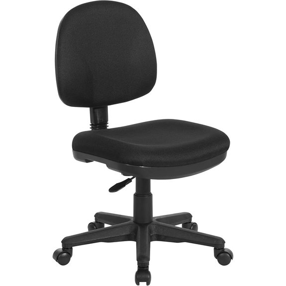 Office Star Pneumatic Task Chair with Lumbar Support