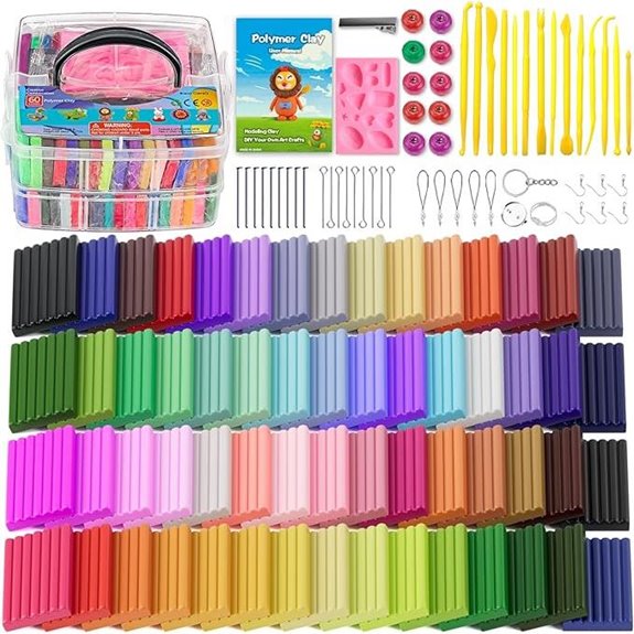 CiaraQ Polymer Clay Starter Kit with Tools