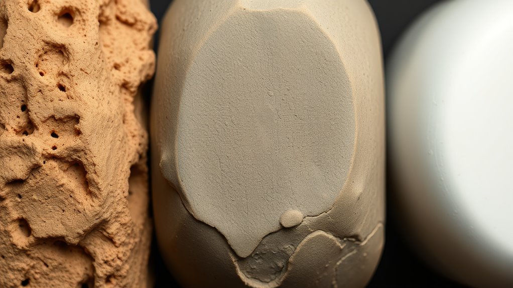 porous glazed low temperature pottery