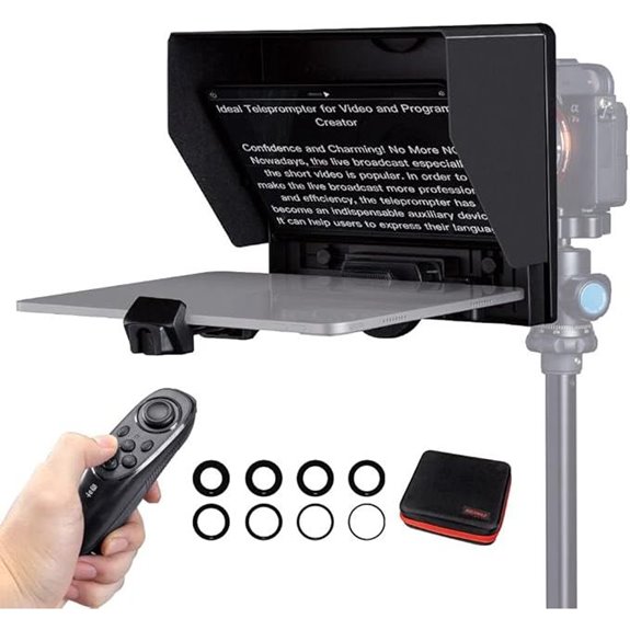 FEELWORLD TP10 10 Portable Teleprompter with Remote