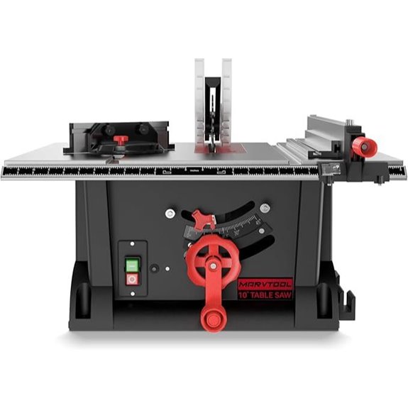 15-Amp 10-Inch Portable Table Saw for Woodworking