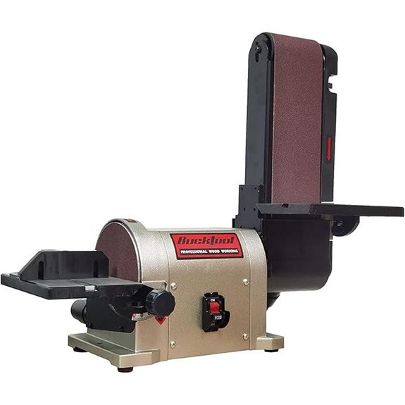 BUCKTOOL 5A Belt Disc Sander with Portable Base