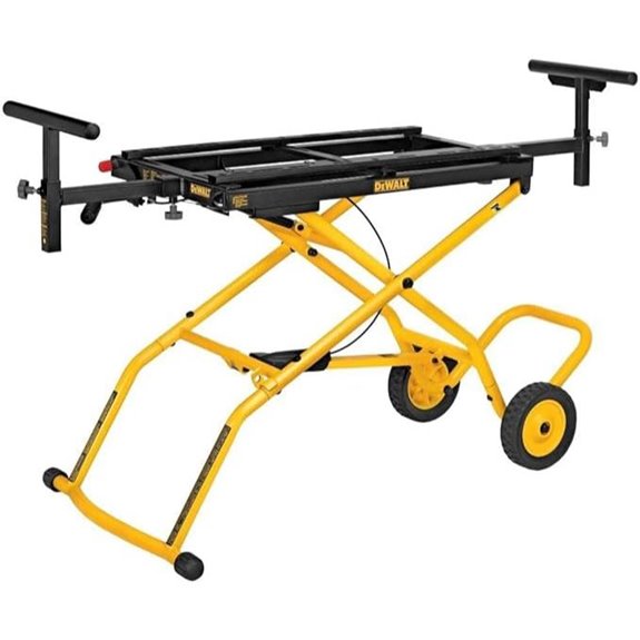 DEWALT Miter Saw Stand with Wheels and Adjustable Height