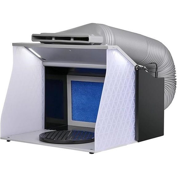 VEVOR Portable Airbrush Spray Booth with Accessories