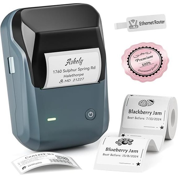 NIIMBOT B1 Portable Bluetooth Label Maker with Tape