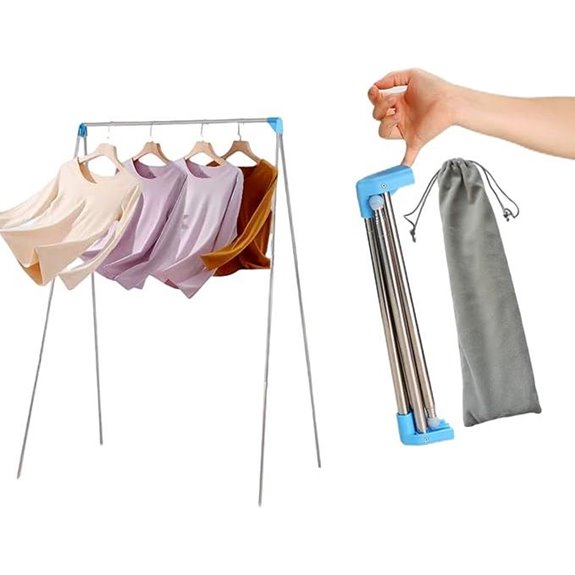 Lmaray Portable Folding Clothes Drying Rack