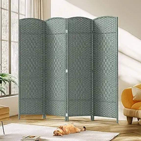 JOSTYLE 4-Panel Folding Privacy Room Divider
