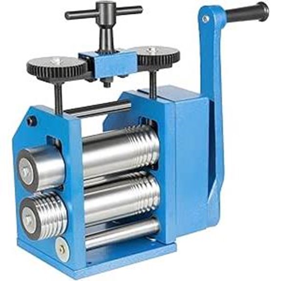 BIXIBIN Portable 3-in-1 Jewelry Rolling Mill Machine