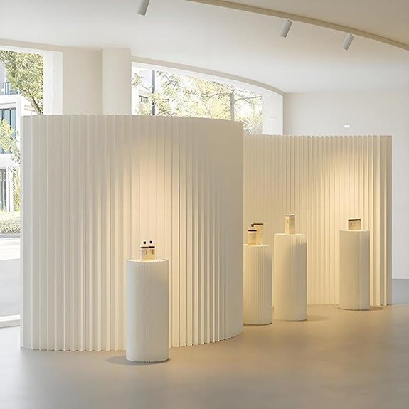 Portable Paper Room Divider and Privacy Screen