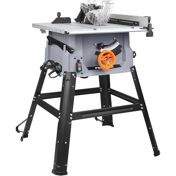 Prostormer 10 Portable Table Saw with Stand