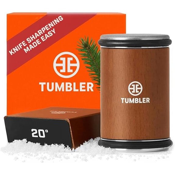 Tumbler Rolling Knife Sharpener™ - Easy Knife Sharpening Tool