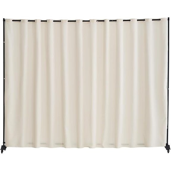 VEVOR Portable Room Divider with Wheels and Stand