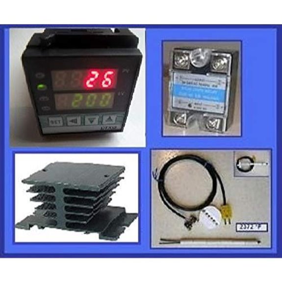 Pottery Kiln PID Controller with SSR and Thermocouple