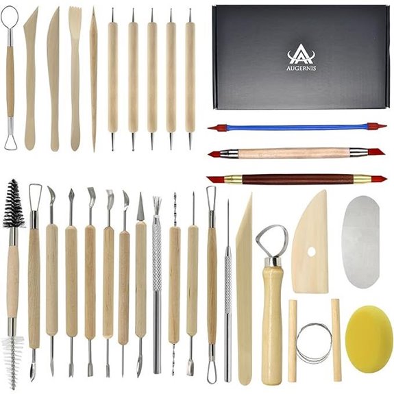 Pottery Sculpting Tools Set for Artists and Hobbyists